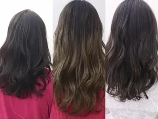 ロング カラー ブリーチカラー/ 岩破瑞希のヘアスタイル