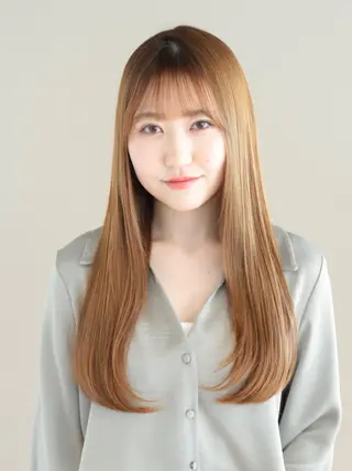 ロング カラー 髙木美緒🌿 レイヤー/アレンジのヘアスタイル