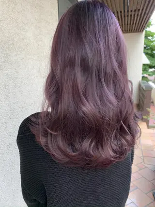 ロング カラー アブアイ所属・艶髪・酸性ストレート フリツのヘアスタイル