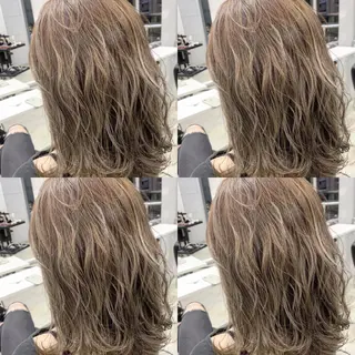 セミロング カラー ヘアアレンジ 垢抜け案内人 鈴木聖矢✂️のヘアスタイル