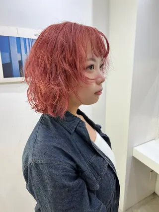 ミディアム 💥ウルフカット デザインあんな💥のヘアスタイル