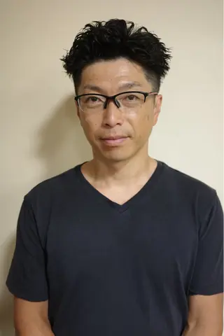 ショート パーマ メンズ boucle所属・浅岡 昭汰のヘアスタイル