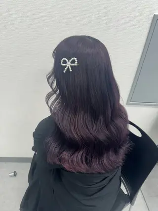 セミロング カラー 🎀愛されgirly ヘア🫧Ayakaのヘアスタイル