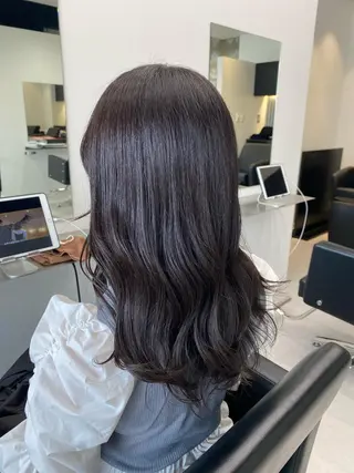 カラー KURUMI /NINE麻布十番のヘアスタイル