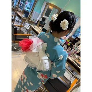 セミロング カラー ヘアアレンジ 宮川 莉央のその他イメージ