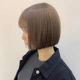 ショート カラー 渋谷ブリーチカラー 韓国ヘアyuikoのヘアスタイル