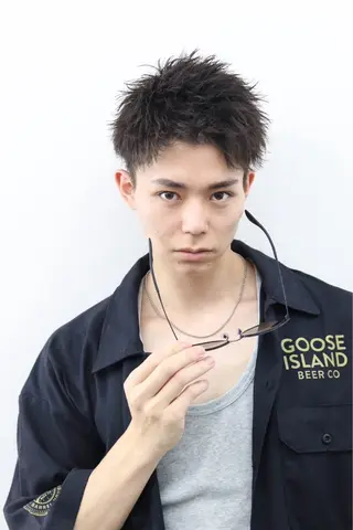 ショート パーマ メンズ 革命🔥ツイスパ/フ ェザー特化SHOTAのヘアスタイル