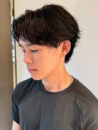 パーマ [pia]宮田 龍星のヘアスタイル