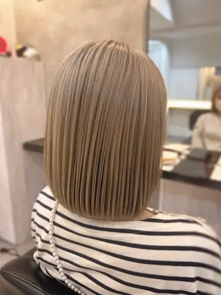 ショート カラー Luce所属・うる艶/韓国風　奈良 優輝のヘアスタイル
