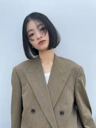 ショート パーマ 竹之内竜矢のヘアスタイル