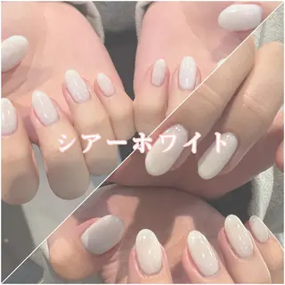 ネイル るか/透明感 カラー/アレンジのヘアスタイル