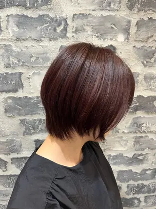 カラー 松浦 彩のヘアスタイル