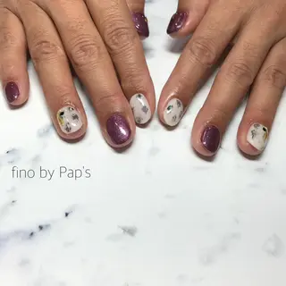 ネイル fino by Pap's所属・西畠 真由美のネイルデザイン