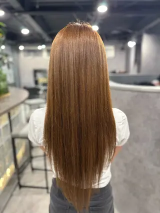 ロング カラー ink Runaのヘアスタイル