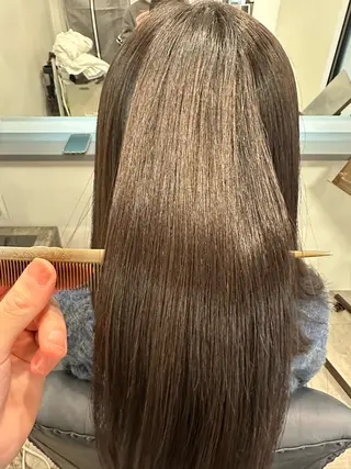 セミロング 髪質改善/艶カラー 小池シンのヘアスタイル