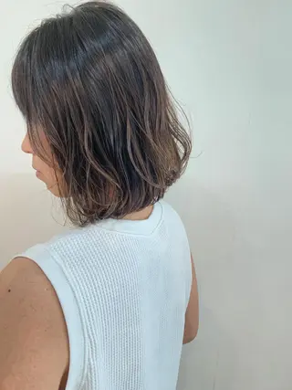 ミディアム 清光 泰之のヘアスタイル