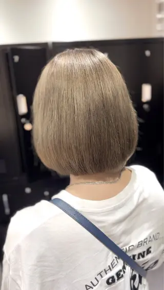 ミディアム カラー レイヤーカット/ ブリーチカラー/雅人のヘアスタイル