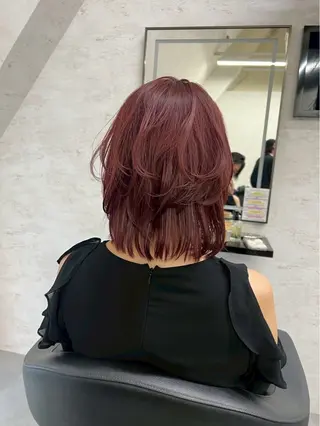 ミディアム カラー 遠藤 健登のヘアスタイル