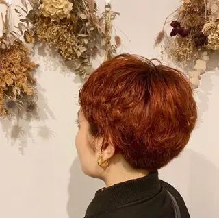 ショート カラー なかまみさと 🌼極上ヘッドスパのヘアスタイル