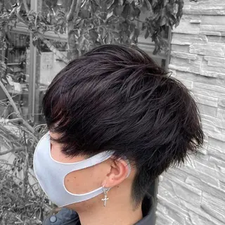 ショート メンズ 杉木 勝太のヘアスタイル