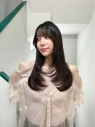 ロング stud.所属・髪質改善/韓国ヘア yunaのヘアスタイル