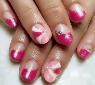 ネイル ラウバイマノマノ なかざとのネイルデザイン