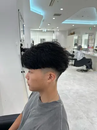 メンズ 🐺メンズパーマ マッシュ　あさひ🐺のヘアスタイル