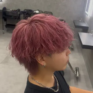 ショート カラー ヘアアレンジ メンズ 【札幌メンズ特化】 🔥RIKU🔥のヘアスタイル