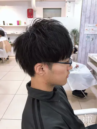 メンズ メンズニュアンス パーマ特化akaneのヘアスタイル