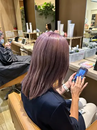 ロング カラー hair＆make CIEL所属・武井 哉子のヘアスタイル