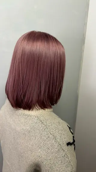 カラー MASHU    ADOBE所属・カラーモデル募集中/ Mino Reikaのヘアスタイル