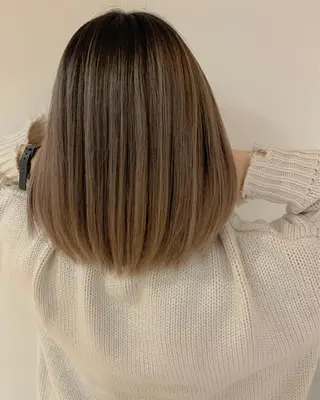ミディアム 菅原リキヤ くびれレイヤーヘアのヘアスタイル