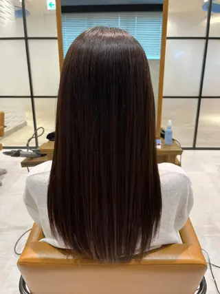 ロング 山下 有美のヘアスタイル