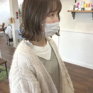 ショート カラー 江原 彩華のヘアスタイル