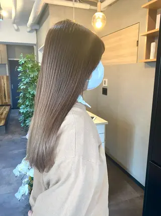 ロング カラー nely所属・kouyo パーマ/ウルフカットのヘアスタイル