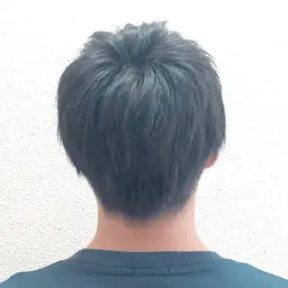 ショート メンズ 韓国 縮毛矯正 髪質改善 木村のヘアスタイル