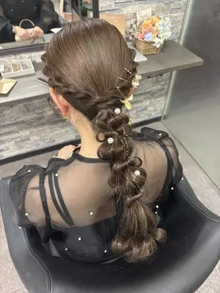 ヘアアレンジ ✨🌠ヘアセット✨ 🌠BIZEのヘアスタイル