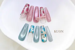 ネイル KUON 本町阿波座のネイルデザイン