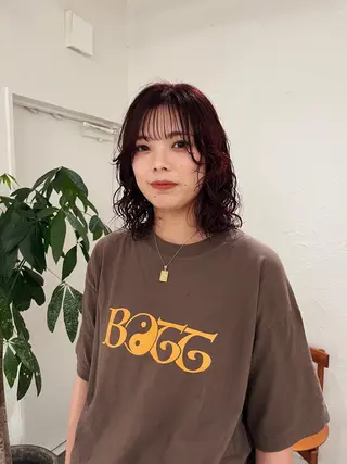 カラー nolla所属・yoshihama sumireのヘアスタイル