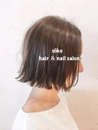 ミディアム カラー ヘアアレンジ sōko   Hair&Nail Salon所属・🫧一気にあか抜け 🫧mayuのヘアスタイル