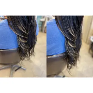 ロング カラー ✨縮毛矯正✨髪質改善 ナカシマ ユミのヘアスタイル