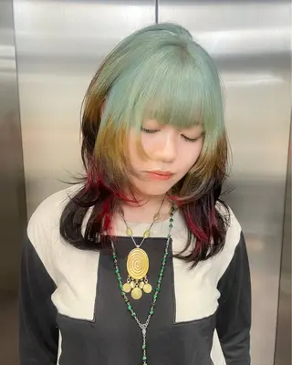 カラー Null所属・残留しないハイトーン 🎀マホのヘアスタイル