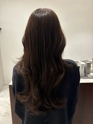 ロング 常原 悠希のヘアスタイル