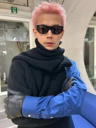 ショート hen所属・中西 遥聖のヘアスタイル