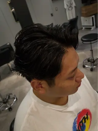 ショート パーマ メンズ INTRO SHIBUYA by Fi-Ne所属・💈メンズフェード 特化DAIYA💈のヘアスタイル