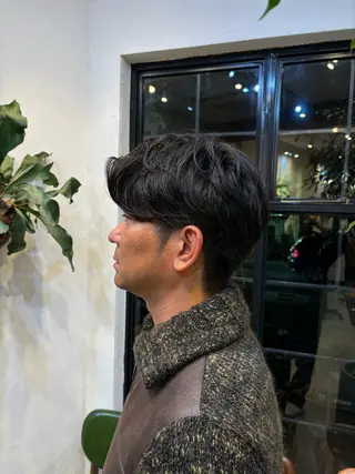 ショート 三鷹/メンズヘア/ メンズパーマ/トナミのヘアスタイル