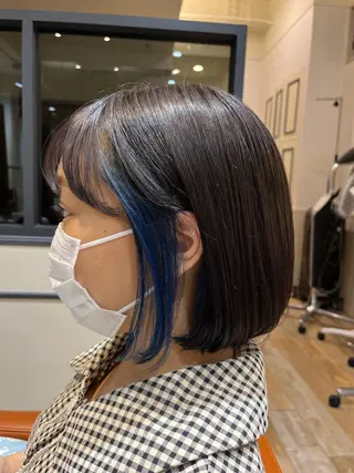 カラー 【eight宿河原】 すぎもとはづきのヘアスタイル