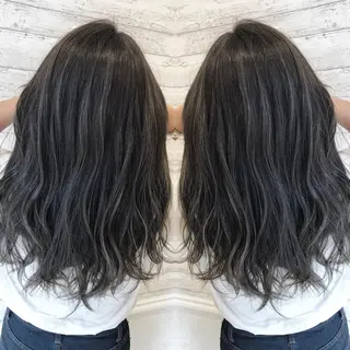 ロング カラー 小顔カット/レイヤー 【WiLL】加藤のヘアスタイル