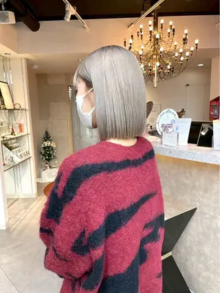 ミディアム カラー 似合わせカット/艶髪 NENE/CIENのヘアスタイル