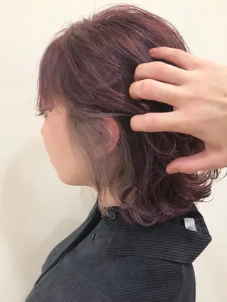 カラー 東梅田エリアカラー ヘアセットNo. 1のヘアスタイル